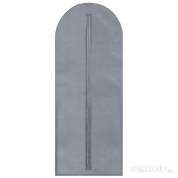 Чехол для одежды, 60*150 см, серый