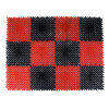 Коврик Gras 56х84 см, красно-черный Blabar