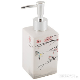 Дозатор для жидкого мыла "Сакура" DIS-S, керамика 006517