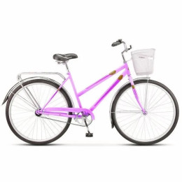Велосипед 28" STELS Navigator-305 С 20" пурпурный, корзина