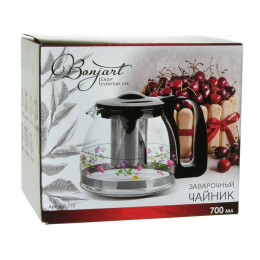 Чайник заварочный 0,7л с рисунком 4133