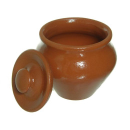 Горшок для запекания керамический 0,25л пищевой