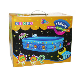 Бассейн для детей 3+ 180*115*60см PVC