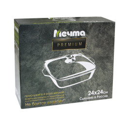 Жаровня 24*24см Premium mokko