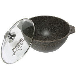 Казан 8л для плова Premium mokko