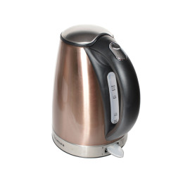 Чайник электрический 1,7л нержавеющая сталь шампань