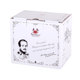 Кружка 420мл "Золотой век" Лермонтов М.Ю. форма дерби