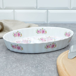 Блюдо для запекания овальное 27,5*21*4,5см