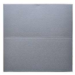 Панель самоклеящаяся DecoSelf 3D 70*70*3мм Wellpaper Silver-Grey WP-10010-7 10шт