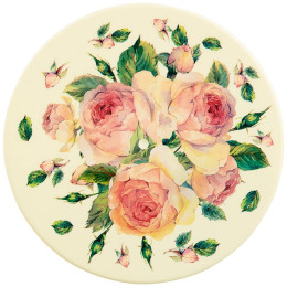 Набор салатников 5 предметов с пластиковыми крышками "Винтаж. Пионы"