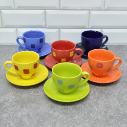 Чайный набор 13 предметов 220мл на подставке LR 27321