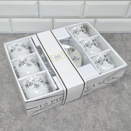 Чайный набор 12 предметов 220мл PORTOFINO 7172-ВК