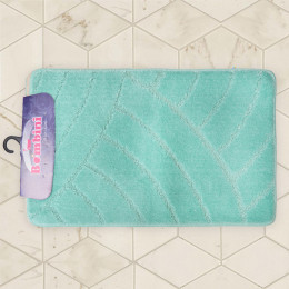 Коврик BOMBINI Classic One Color 50*80см 2шт бирюзовый