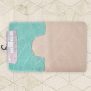Коврик BOMBINI Classic One Color 50*80см 2шт бирюзовый