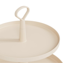 Фруктовница 3-х ярусная "Феерия", бежевый