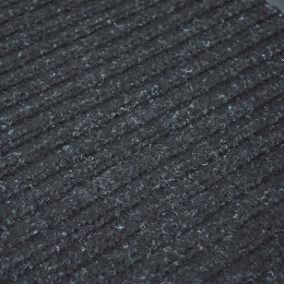 Коврик 40*60см влаговпитывающий ребристый FLOOR MAT Стандарт Лайт, черный