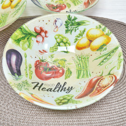 Набор салатников 3 предмета "Veggies" стекло тм Appetite