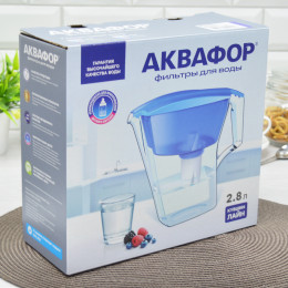 Аквафор кувшин Лайн 2,8л модель P83B15N голубой