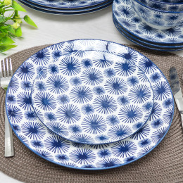 Набор столовый 16 предметов "BLUE2"