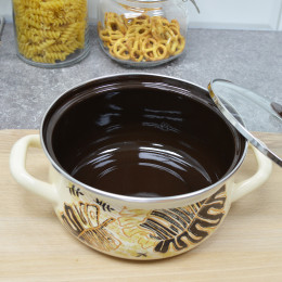 Набор кастрюль "Техас-1-Экстра" слоновый