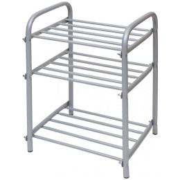 Этажерка для обуви металлическая Комфорт-1 3-х ярусная разборная