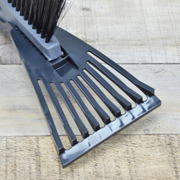 Щетка-скребок для авто "Saturn" 100*100*530мм серый