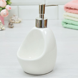 Дозатор для мыла 400мл "Пионы" LR 26333