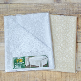 Скатерть 140*180см, ПВХ на тканевой основе 7Д, в ассортименте