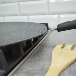 Сковорода 36см чудушница, мраморное покрытие, бакелитовая ручка Soft Touch