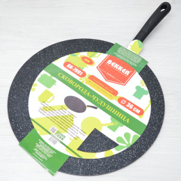 Сковорода 36см чудушница, мраморное покрытие, бакелитовая ручка Soft Touch