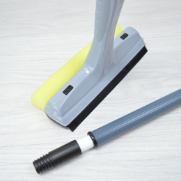 Окномойка "Etna" с телескопическим черенком 150см, размер L серый