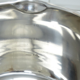 Кастрюля 4,4л нерж, капсульное дно Barton Steel коричневые ручки