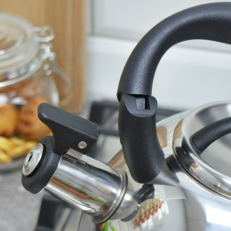 Чайник 3,5л нержавеющая сталь со свистком 7690-35RS