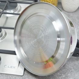 Чайник 3,5л нержавеющая сталь со свистком 7690-35RS