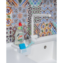 Органайзер для раковины "Лофт" белый