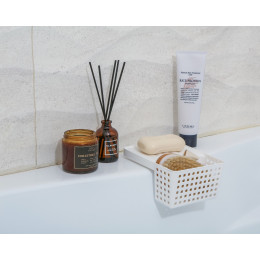 Органайзер для раковины "Лофт" белый