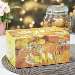 Масленка ROMANCE стекло