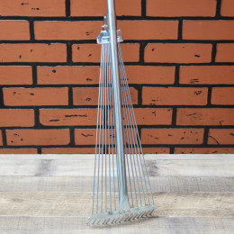 Грабли веерные 15-ти зубые выдвижные 150см, S-930-2