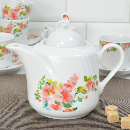 Чайный сервиз 14 16 предметов форма Голубка Флёр