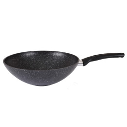 Сковорода wok 300/100мм с ручкой антипригарное покрытие свкмт300а