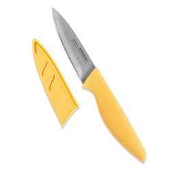 Нож для фруктов TANGERINE 9см пластиковый чехол AKT004