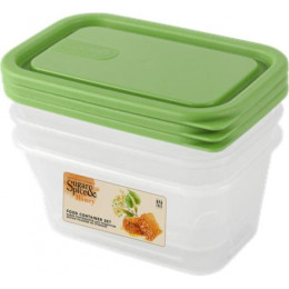 Набор контейнеров для продуктов Sugar&Spice Honey (3х0,2л) фисташка SE110712050