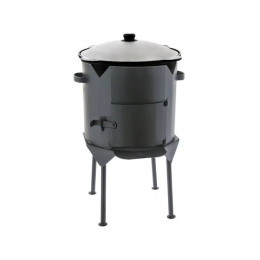 Печь для казана 12л с дверцей "Стандарт"