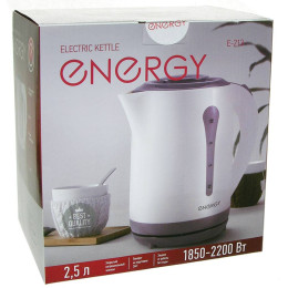 Чайник электрический 2,5л ENERGY E-213 диск