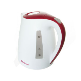 Чайник электрический 1,7л бело-красный SA-2346WR