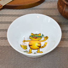 Салатник 200мл форма 385 Кошки-мышки