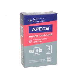 Замок навесной Apecs PD-01-63