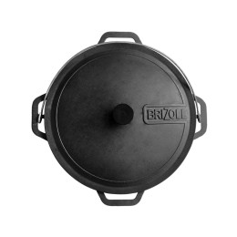 Казан 10л чугун азиатский тм BRIZOLL
