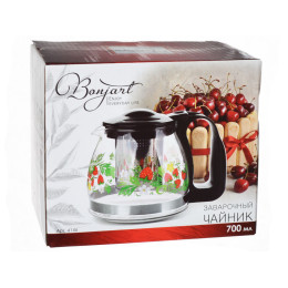 Чайник заварочный 0,7л с рисунком 430-715