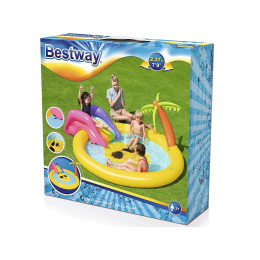 Бассейн игровой "Солнышко" 237*201*104см Bestway 53071